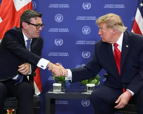 Andy Burnham’s First Meeting with Trump Draws Attention at UN General Assembly